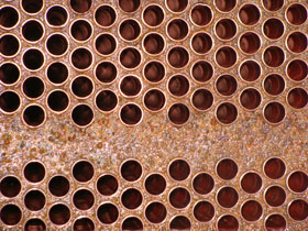 中央空調(diào)冷凝器清洗前